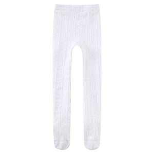 Baby Girls Winter Leggings 2016Brand Collants File Children Pants Match with Dress Cotton Knit Kids Leggings for Girls Pantyhose