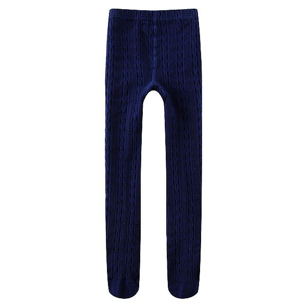 Baby Girls Winter Leggings 2016Brand Collants File Children Pants Match with Dress Cotton Knit Kids Leggings for Girls Pantyhose