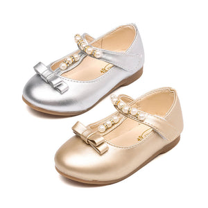 Kids causal shoes girls Toddler Kids Girls Baby Beading Fashion Princess Bowknot Sandals Single Shoes drop shipping
