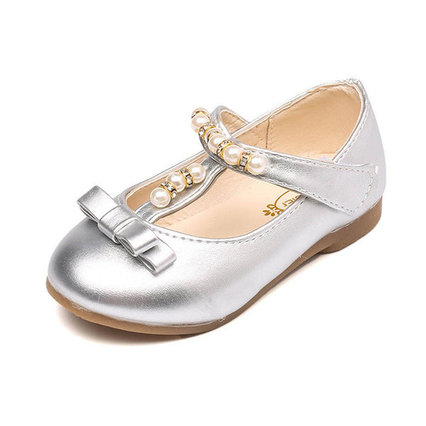 Kids causal shoes girls Toddler Kids Girls Baby Beading Fashion Princess Bowknot Sandals Single Shoes drop shipping
