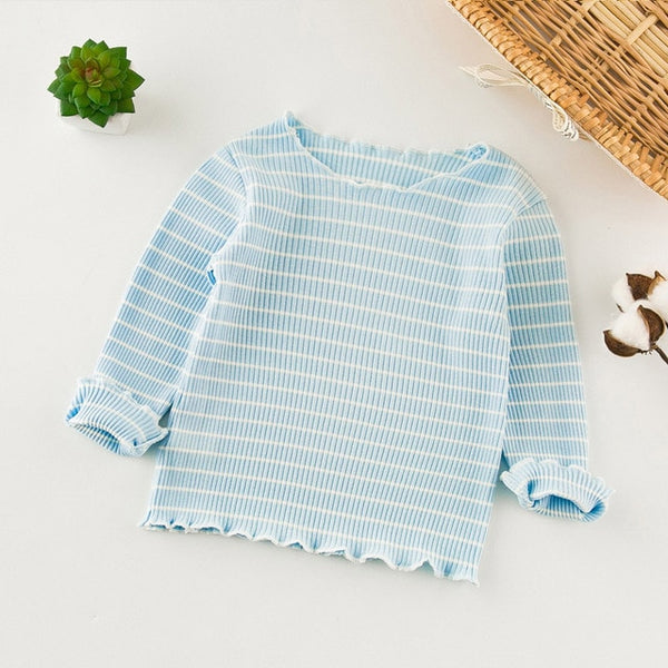 Bear Leader Girls Tops 2018 New Spring Kids Tops Children Clothing Kids Girl Clothes Long Sleeve Girl tee Cotton Knit shirts