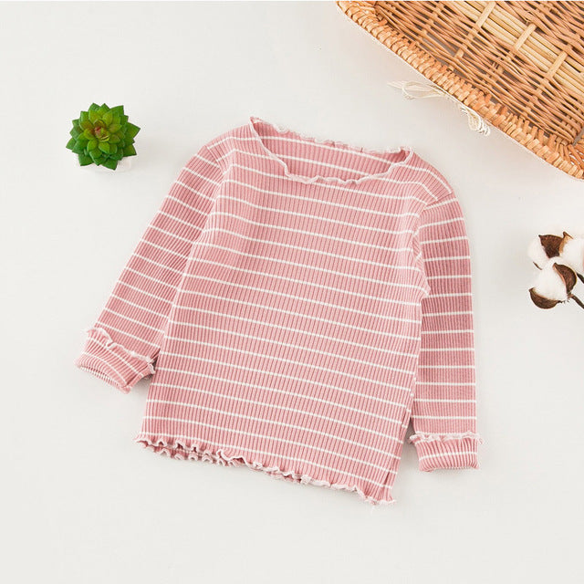 Bear Leader Girls Tops 2018 New Spring Kids Tops Children Clothing Kids Girl Clothes Long Sleeve Girl tee Cotton Knit shirts