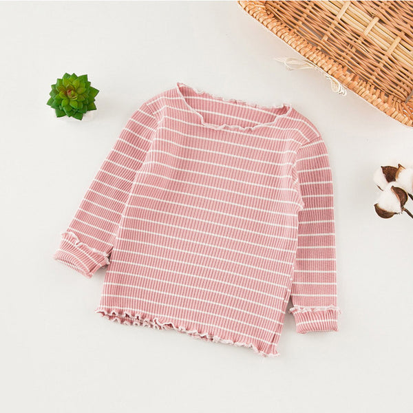 Bear Leader Girls Tops 2018 New Spring Kids Tops Children Clothing Kids Girl Clothes Long Sleeve Girl tee Cotton Knit shirts