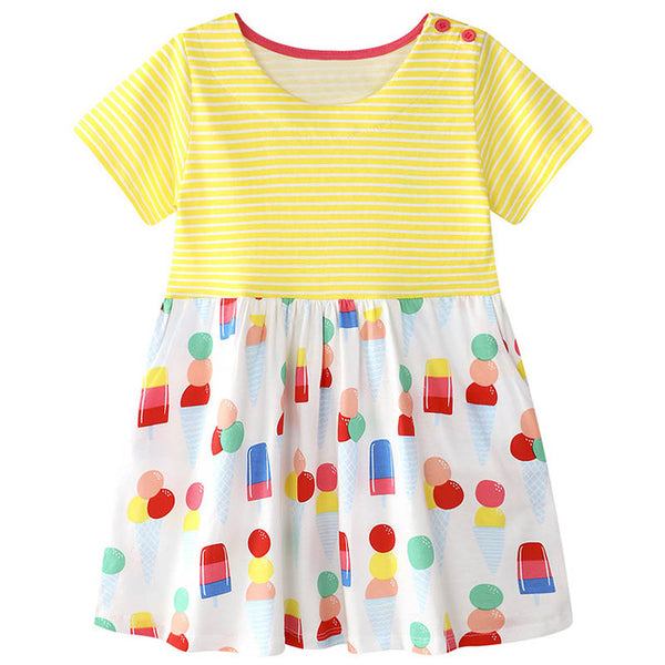 Bear Leader Girls Dress 2018 Brand Princess Dress Kids Clothes European and American Design Girls Clothes For 2-6Y Party Dresses