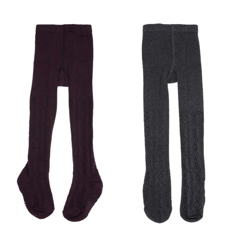 Spring Autumn Baby Girls Leggings Vintage Lines Jacquard Cotton Kids Girls Pantyhose Baby Stockings