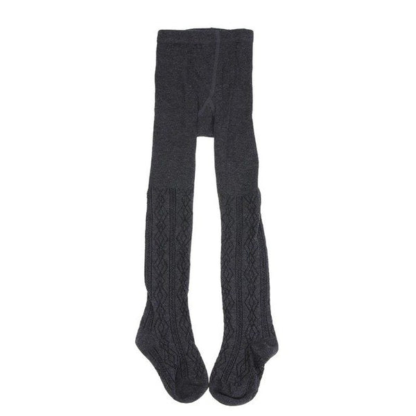Spring Autumn Baby Girls Leggings Vintage Lines Jacquard Cotton Kids Girls Pantyhose Baby Stockings
