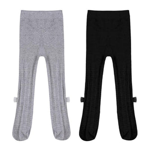 0-4T Spring Baby Girls Pantyhose Stockings TightsSoft Children Girls Kids Cotton Bowknot Bottoming Tights Stockings