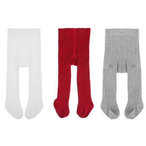 Autumn Kids Girls Pantyhose Leg Warmer Baby Toddler Girl Jacquard Wave Cotton Sweat Absorption Pantyhose Leggings Girls Clothing