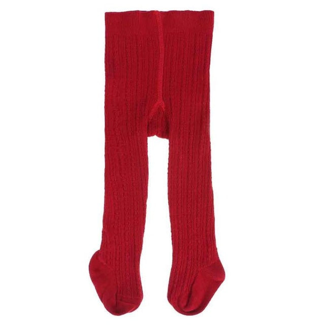 Autumn Kids Girls Pantyhose Leg Warmer Baby Toddler Girl Jacquard Wave Cotton Sweat Absorption Pantyhose Leggings Girls Clothing