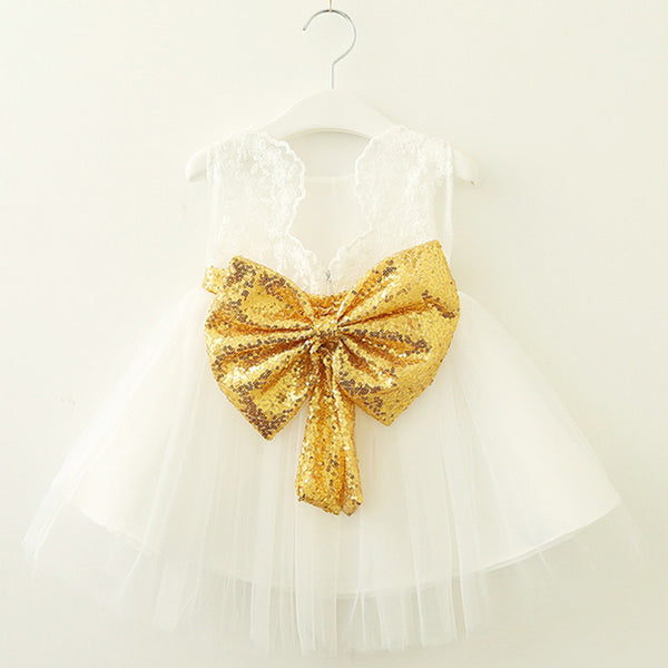 Bear Leader Girls Dresses 2018 Summer New Girl Dress Dress Bow Princess Dress Children's Party Performance Clothing For 2-6 Y