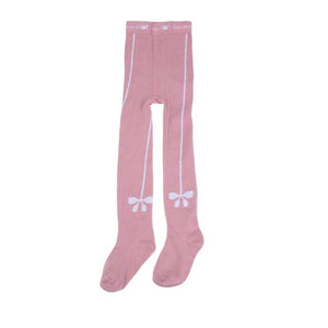 Baby Girls Pantyhose Toddler Kids Spring Autumn Bowknot Ruffle Cotton Tights Children Stockings Bottoms Baby Pantyhose