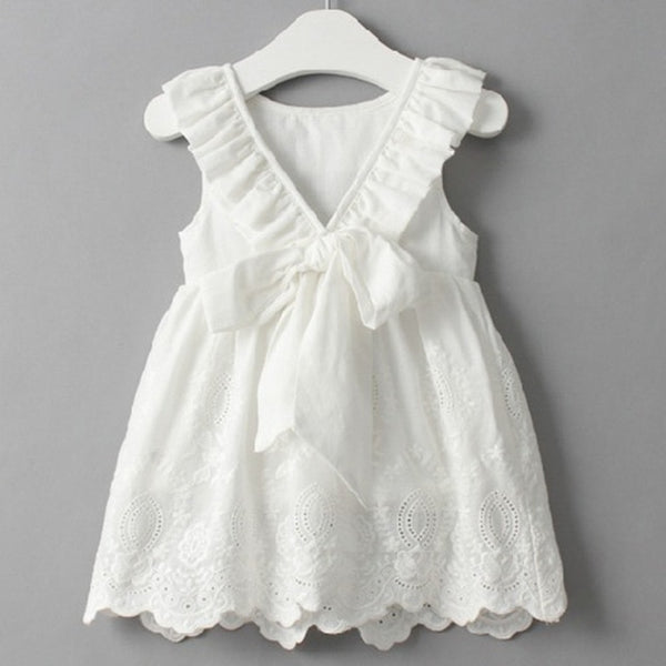 Bear Leader Girls Dress 2018 Brand Princess Dress Sleeveless Appliques Floral Design for Girls Clothes Party Dress 3-7Y Clothes