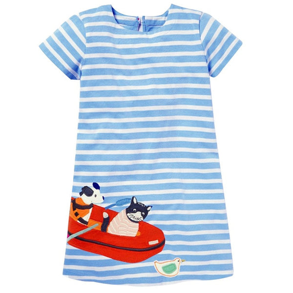 Bear Leader Girls Dress 2018 Brand Princess Dress Kids Clothes European and American Design Girls Clothes For 2-6Y Party Dresses
