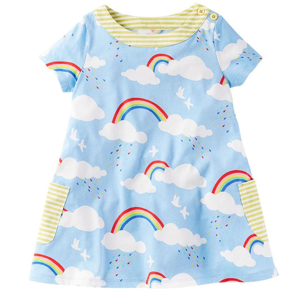 Bear Leader Girls Dress 2018 Brand Princess Dress Kids Clothes European and American Design Girls Clothes For 2-6Y Party Dresses
