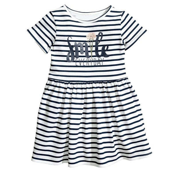 Bear Leader Girls Dress 2018 Brand Hooded Cartoon Baby Girls Dress  Active Cartoon Cats Pattern Children Clothing 2-6 year