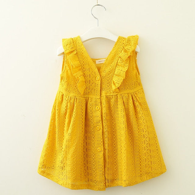 Bear Leader Girls Dresses 2018 New Brand Princess Girl Clothing European and American Style Cute Ruffles Dresses For Baby Girls