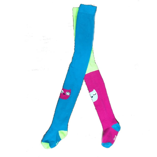 Baby Girl Tights Animal Pattern Girls Stockings Children Pantyhose Baby Girls Clothes Autumn Winter Clothing Kids Tights