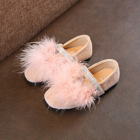 Children Shoes Girls Spring Autumn Baby Girls Sneakers Kids Dress Shoes PU Leather Princess Shoes