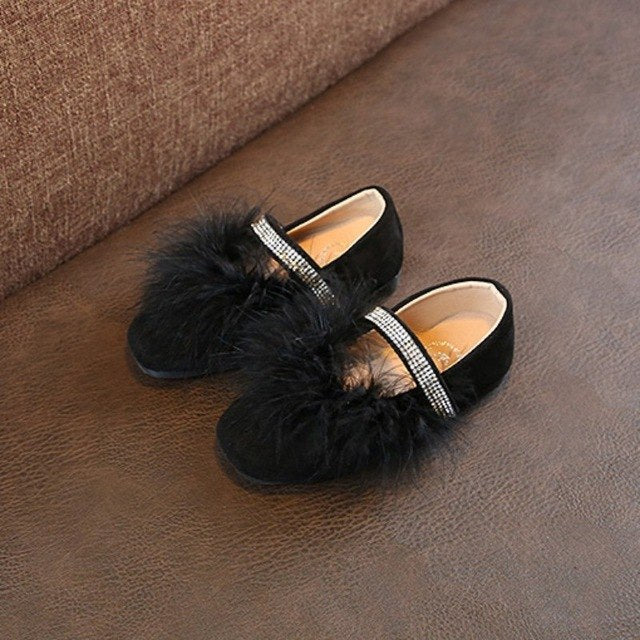 Children Shoes Girls Spring Autumn Baby Girls Sneakers Kids Dress Shoes PU Leather Princess Shoes