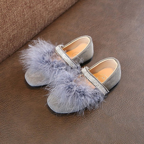 Children Shoes Girls Spring Autumn Baby Girls Sneakers Kids Dress Shoes PU Leather Princess Shoes