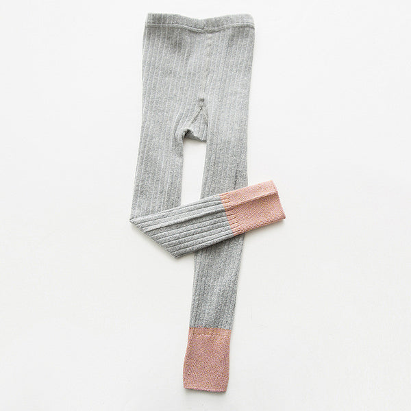 Baby little Girls Cable Knit Cotton Tights Leggings Stocking Pants 3 Pack