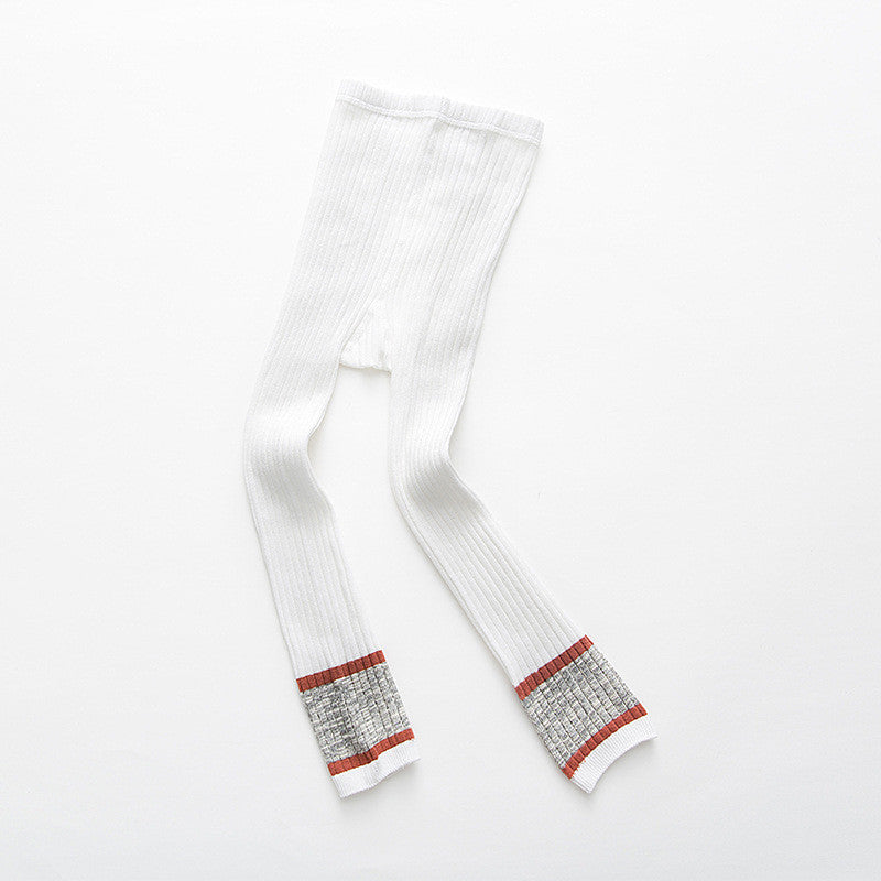 Baby Kid Girls Autumn Winter Tights Cable Knit Tights Leggings Stocking Pants