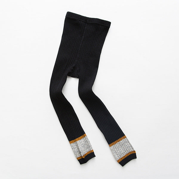 Baby Kid Girls Autumn Winter Tights Cable Knit Tights Leggings Stocking Pants