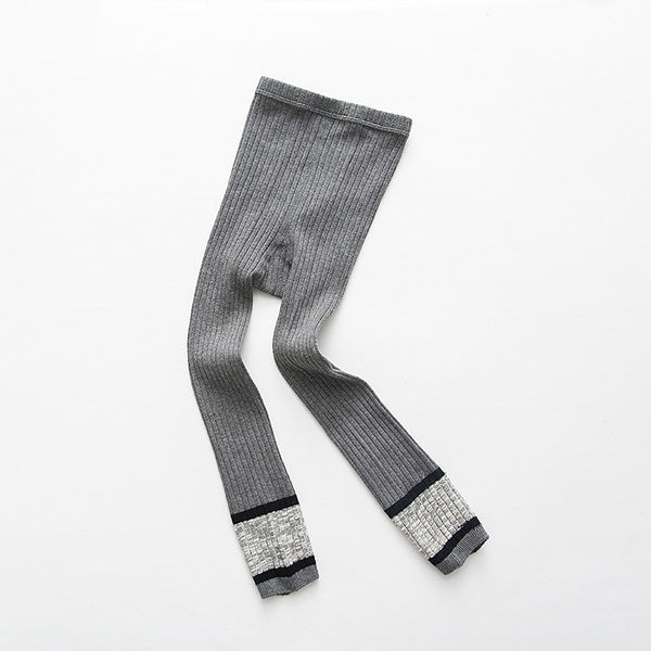 Baby Kid Girls Autumn Winter Tights Cable Knit Tights Leggings Stocking Pants
