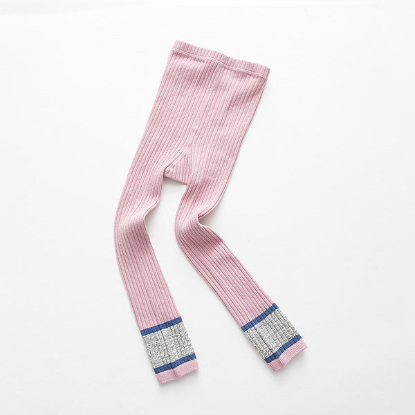 Baby Kid Girls Autumn Winter Tights Cable Knit Tights Leggings Stocking Pants