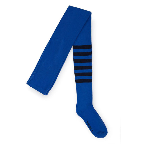 Bobo Choses Autumn 2018 Baby Girls Tights Geometric Striped Kids Long Stockings Cotton Knee Highs Children Patchwork Tights