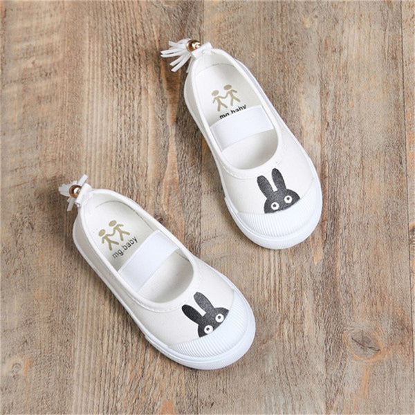 Children Shoes For Boys Girls  Autumn Cartoon Print Kids Shoes Fashion Canvas Sports Kids Shoes