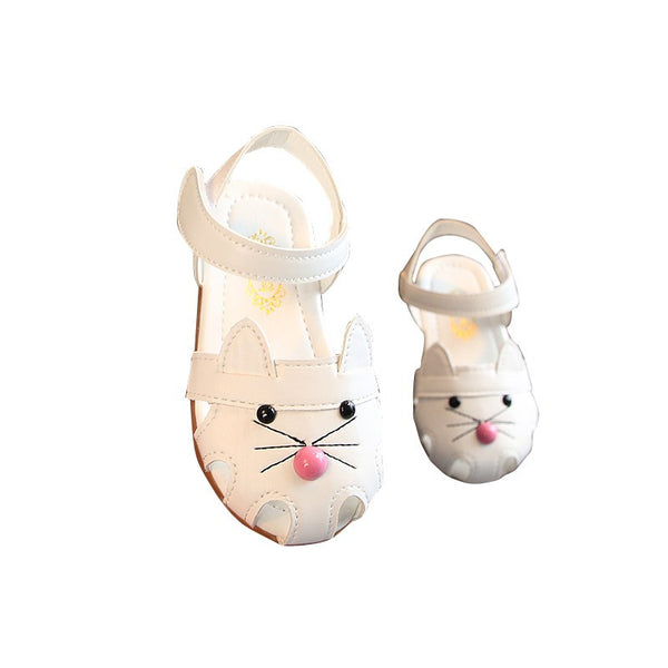Baby Girl Sandals Summer Baby Shoes PU Cartoon Fashion  Baby Girl Sandals 12M-36M Shoes For Girls