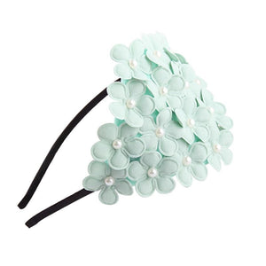 Children Headbands Baby Cute Princess Style Flower Hairband Pearl Girl Headband Hair Band Accessories