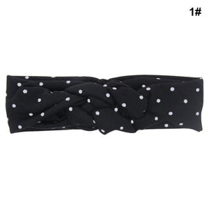 Kids Girls Baby Toddler Turban Knotted Headband Hair Band Accessories Headwear