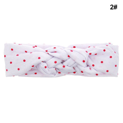 Kids Girls Baby Toddler Turban Knotted Headband Hair Band Accessories Headwear