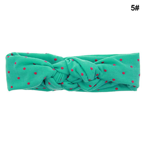 Kids Girls Baby Toddler Turban Knotted Headband Hair Band Accessories Headwear
