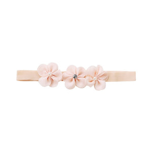 Spring/Summer Trendy European Floral Cotton Infantile Bow Headband Hot-sale Elastic Kids Girl DIY Hair Accessories For Part