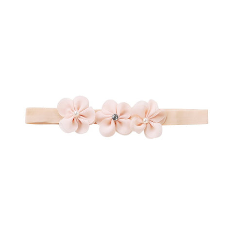 Spring/Summer Trendy European Floral Cotton Infantile Bow Headband Hot-sale Elastic Kids Girl DIY Hair Accessories For Part